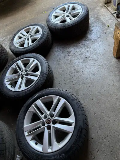 STILL AVAILABLE,selling only the rims,tires not for sale,Came off Toyota Corolla,comes with sensors,...