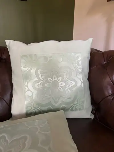 2 throw pillows , View more