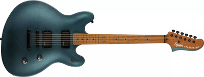 Fender Starcaster Gunmetal Blue Metallic Solidbody, View more