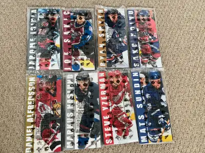 McDonalds NHL Mini  Hockey Sweaters Full Set. ..NEW Price !!, View more