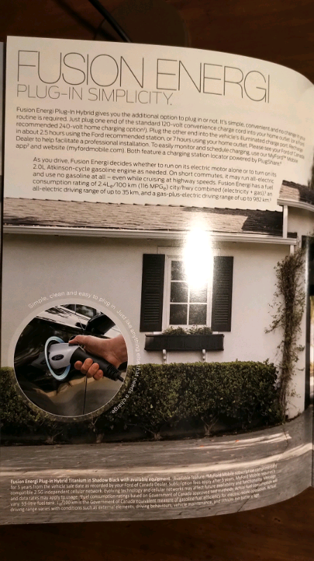 2017 Ford Fusion Dealer Brochure in Other in Woodstock - Image 3