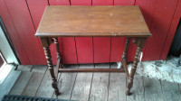 Antique Wooden Side or Hall Table