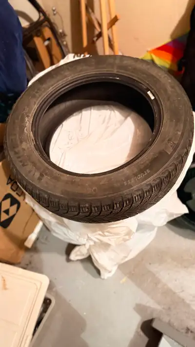 Set of 4 Michelin X-Ice Snow tires size 225/60R17 that were previously on my Hyundai Tucson SUV. Pre...
