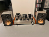 Class A Vacuum Tube Amplifier + ADS 200 speakers