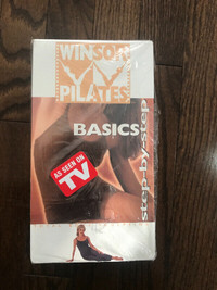 Winsor Pilates 4 VHS Tape Set 20 Min Workout Buns Thighs Ab Sculpt