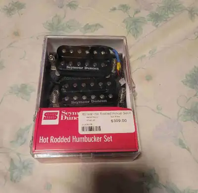 Seymour duncan Hot Rodded Humbucker Set includes Seymour duncan Jazz and Jb humbuckers I had this se...