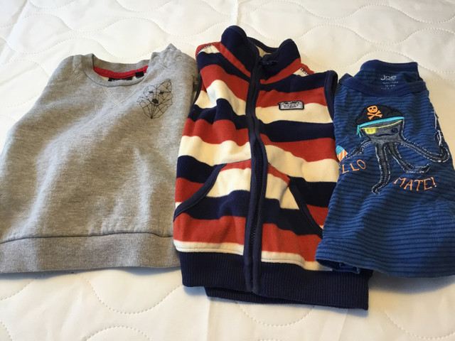 Lot de vêtements pour bébé de 12 à 18 mois et de 18 mois dans Vêtements - 12 à 18 mois  à Longueuil/Rive Sud