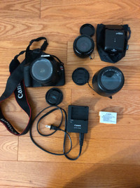 Ensemble Appareil Photo Canon EOS Rebel T2i Camera Kit