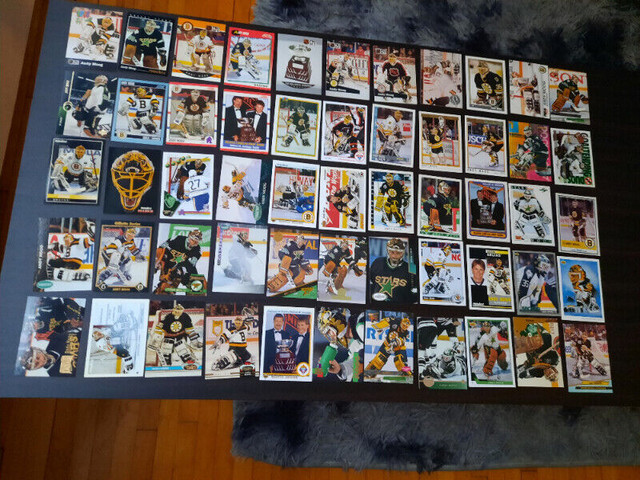 55 CARDS HOCKEY NHL ANDY MOOG dans Art et objets de collection  à Ville de Montréal