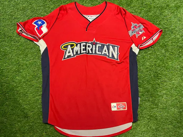 2010 All Star Vladdy Guerrero Texas Rangers Baseball Jersey in Baseball & Softball in City of Toronto - Image 3