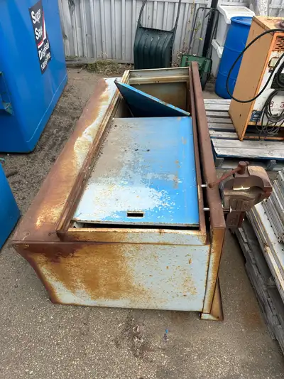 Metal work bench/ Welding Table with Vise, View more