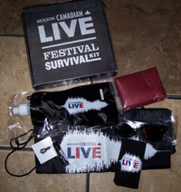 Molson Canadian Live Festival Survival Kit