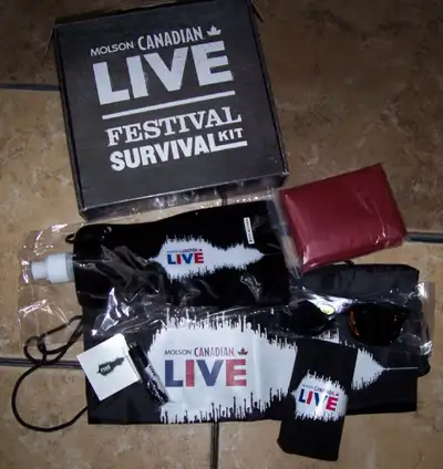 Molson Canadian Live Festival Survival Kit, View more
