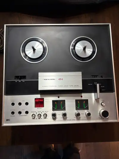 Realistic 494 Reel to Reel, View more