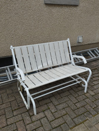 2 Seater Bench Rocking Chair