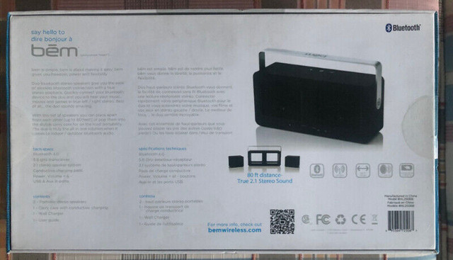 Portable Bluetooth Speakers - new in Speakers in City of Toronto - Image 3