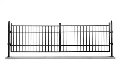 20FT Metal Farm Driveway Gate - Secure & Sturdy!, View more