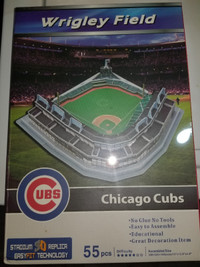 Wrigley field Chicago Cubs 3D MLB stadium new in box