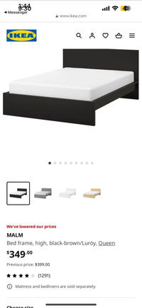 IKEA MAL BED FRAME