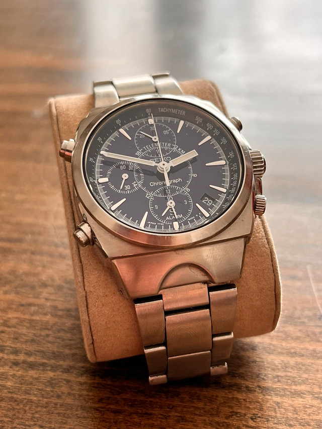 Seiko 7T32-9000 SUS Telemeter Chronograph | Jewellery & Watches | London |  Kijiji