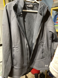 Undrearmor Extra large hooded fall jacket 