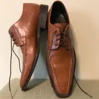 Town Shoes Men's Lace Up Oxford - Size 40 - Men's 7 to 7.5