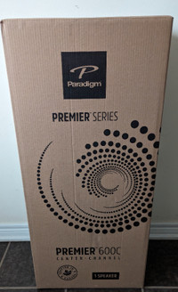 Paradigm Premier 600c new speaker