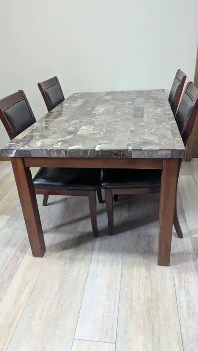 URGENT Move Out: Office furniture w/ Fridge and Dining table set, View more