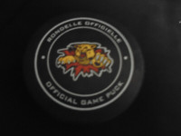 Moncton Wildcats Official Game Puck