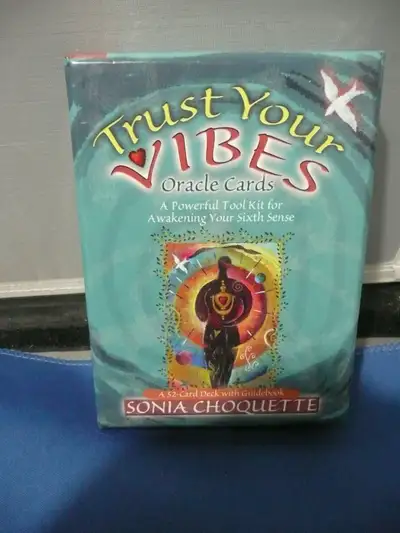 ORACLE CARDS - Trust your vibes oracle cards by Sonia Choquette, View more