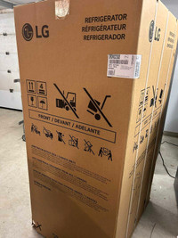 NIB LG 30" stainless fridge 