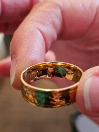 Men Gold Ring-New