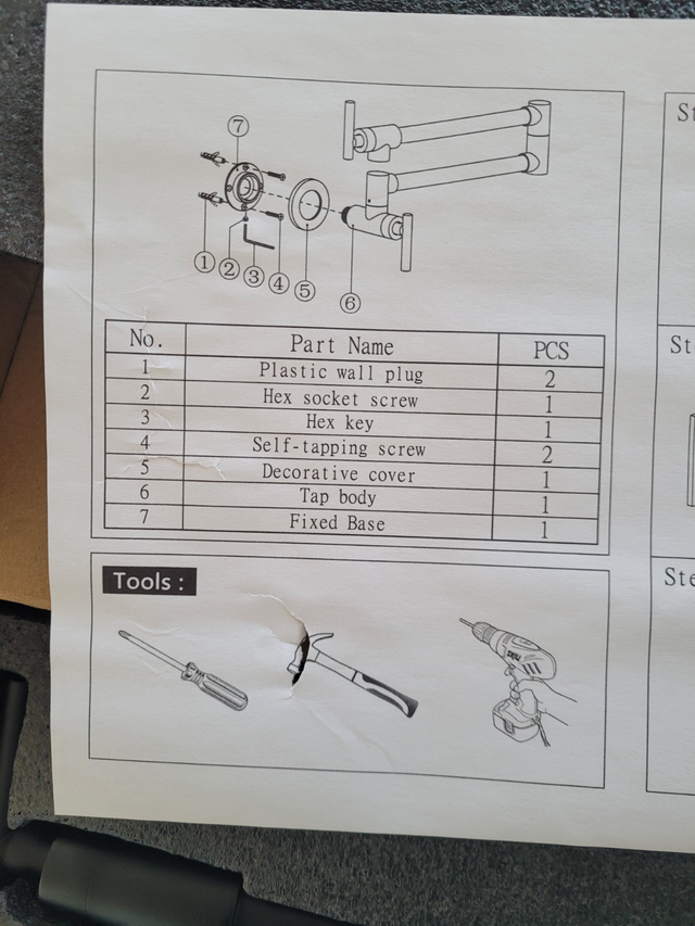 Kitchen Pot Filler in Plumbing, Sinks, Toilets & Showers in Summerside - Image 5