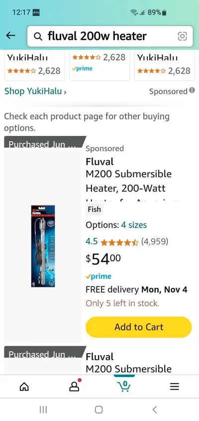 AQUARIUM 200 WATT HEATER, View more