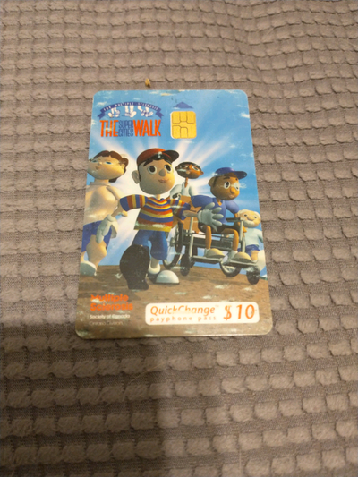 RARE 1997 MS Society Super Cities Walk Bell phonecard only 2000, View more