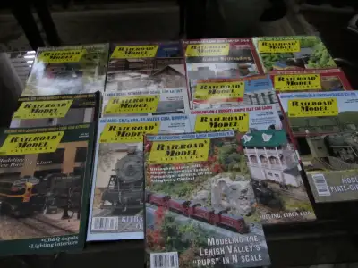 Railroad Model Craftsman Train Magazine Random Issues Lot Of  13, View more