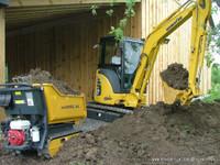 Move Dirt Equipment, Trenching, Excavating, Grading