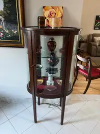 Unique antique display cabinet 