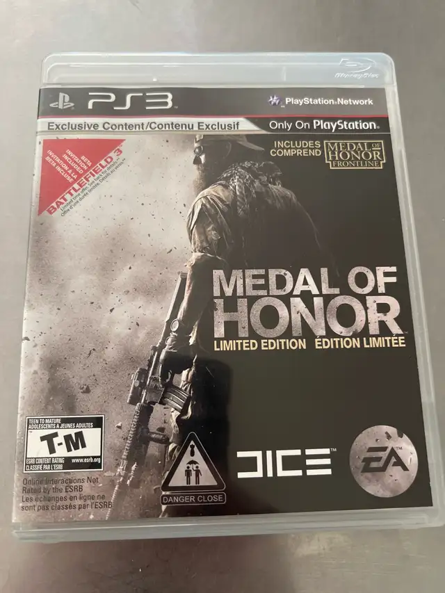 PS3 - Medal of Honor in Toys & Games in City of Toronto - Image 3