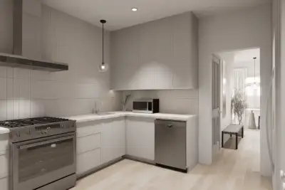 Superbe 4 ½ entièrement rénové à louer, quartier Montcalm QC