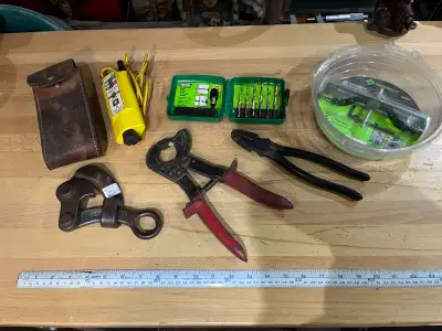 Electrician, Klien & Green Lee linesman's Tools, View more