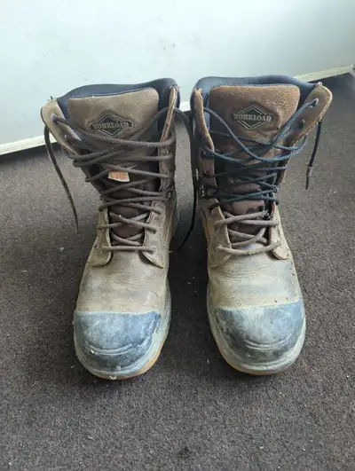 Workload protective work boots (size 10), View more