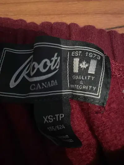 Roots xs jogging pants $10 sf home