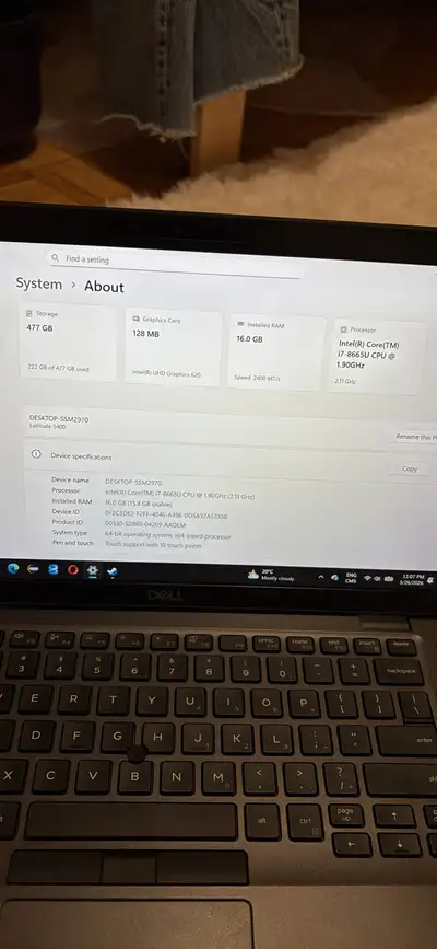 DELL Latitude 5400, View more