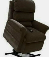 Dark brown lift chair 