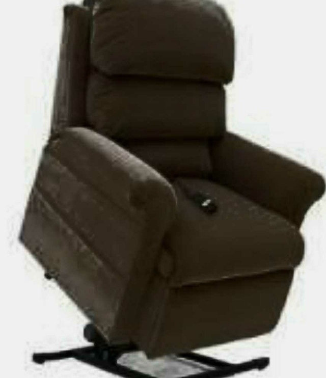 Dark brown lift chair  in Couches & Futons in Lethbridge