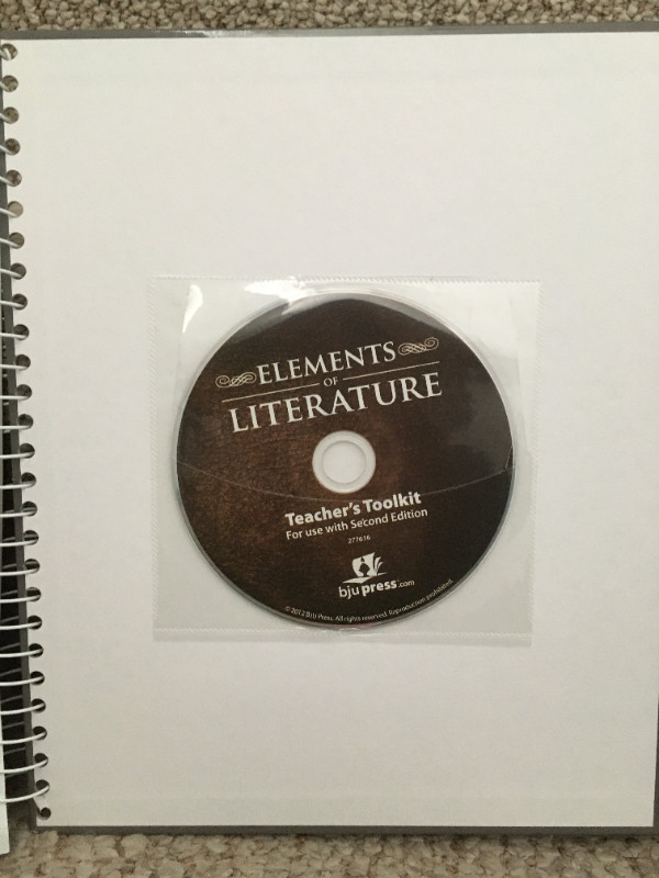 BJU Homeschool Literature Curriculum Grade 9 in Textbooks in Calgary - Image 2