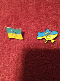NEW UKRAINE HAT EXT METAL  PIN 5$ EACH