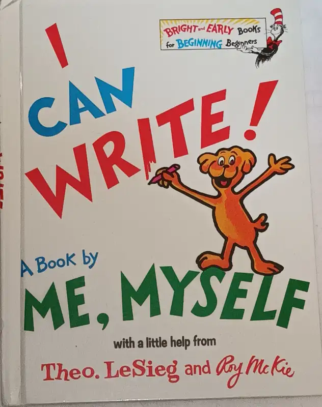 Dr. Seuss I Can Write! a Book by Me, Myself (Bright Early Book in Children & Young Adult in London - Image 2