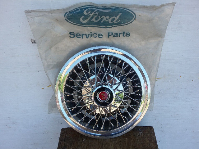Ford Wire Wheelcovers in Other Parts & Accessories in Truro - Image 2